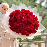 101 Premium Red Roses