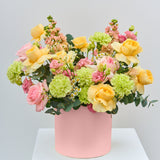 Arabian Tale: Yellow Rose Bouquet in a Box