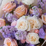 Freya: Bouquet of Pink and White Roses