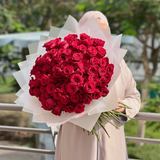 101 Premium Red Roses