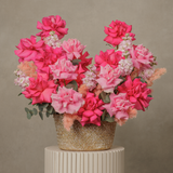 Elinor Ostrom: Bouquet of Pink Roses