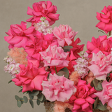 Elinor Ostrom: Bouquet of Pink Roses