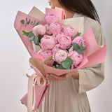 Sarah Bernhardt: Bouquet of Pink Peonies