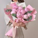 Sarah Bernhardt: Bouquet of Pink Peonies