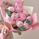 Sarah Bernhardt: Bouquet of Pink Peonies